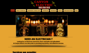 Canyonelectric.biz thumbnail