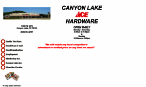 Canyonlakeace.com thumbnail