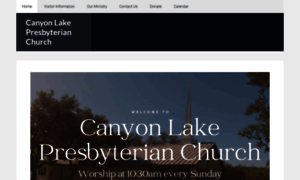 Canyonlakepres.org thumbnail