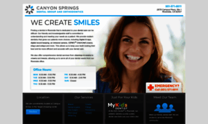 Canyonspringsdental.smilegeneration.com thumbnail