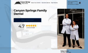 Canyonspringsfamilydental.com thumbnail