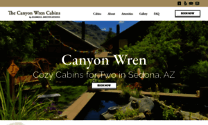 Canyonwrencabins.com thumbnail