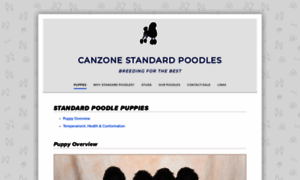 Canzonestandardpoodles.com thumbnail