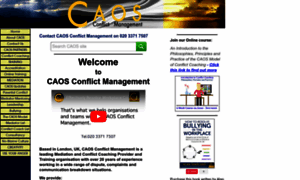 Caos-conflict-management.co.uk thumbnail
