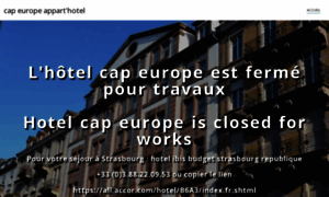 Cap-europe-hotel.com thumbnail