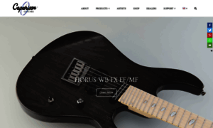 Caparisonguitars.com thumbnail