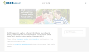 Capdsupport.org thumbnail