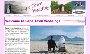 Cape-town-weddings.com thumbnail