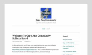 Capeanncommunity.com thumbnail