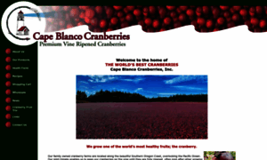 Capeblancocranberries.com thumbnail