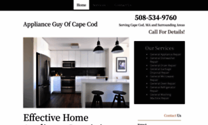 Capecodappliancerepair.com thumbnail