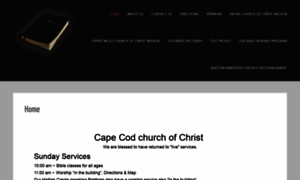 Capecodchurchofchrist.org thumbnail