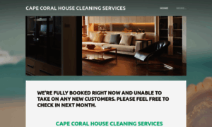 Capecoralhousecleaningservices.com thumbnail