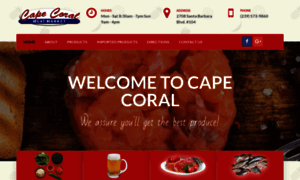 Capecoralmeatmarket.com thumbnail