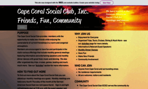Capecoralsocialclub.org thumbnail