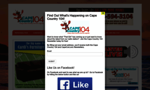 Capecountry104.com thumbnail