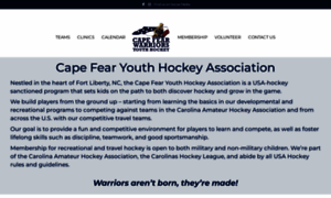 Capefearhockey.com thumbnail