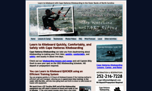 Capehatteraskiteboarding.com thumbnail