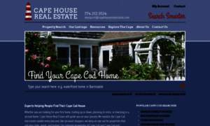 Capehouserealestate.com thumbnail