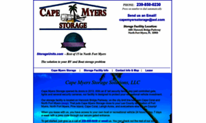 Capemyersstorage.com thumbnail