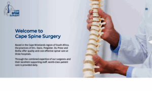 Capespinesurgery.co.za thumbnail