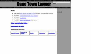 Capetownlawyer.co.za thumbnail