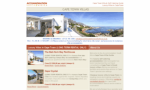 Capetownvillas.accommodationsouthafrica.co.za thumbnail