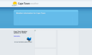 Capetownweather.co.za thumbnail