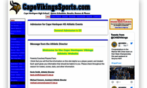 Capevikingssports.com thumbnail