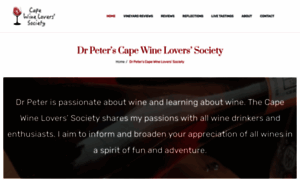 Capewinelover.co.za thumbnail