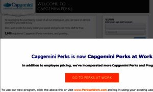 Capgemini.corporateperks.com thumbnail