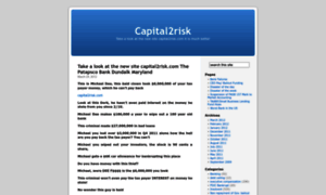 Capital2risk.wordpress.com thumbnail