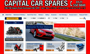 Capitalcarspares.co.uk thumbnail