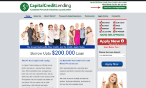 Capitalcreditlending.com thumbnail
