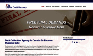 Capitalcreditrecovery.com thumbnail