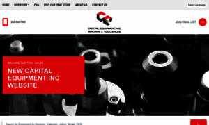 Capitalequipmentinc.com thumbnail