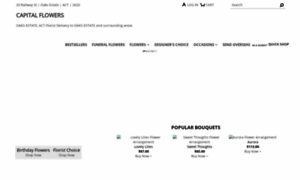 Capitalflowersact.com.au thumbnail