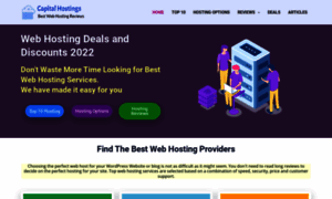 Capitalhostings.com thumbnail