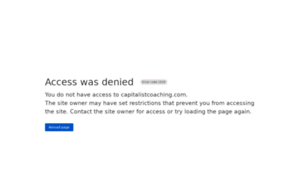 Capitalistcoaching.com thumbnail