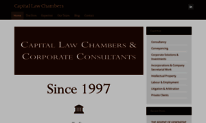 Capitallawchambers.com thumbnail