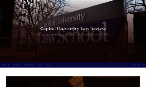 Capitallawreview.org thumbnail