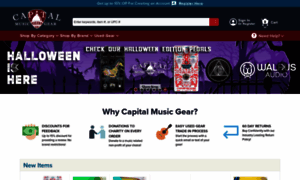 Capitalmusicgear.com thumbnail