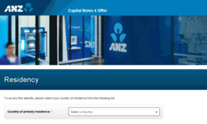 Capitalnotes4.anz.com thumbnail