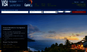 Capitalone.visasignaturehotels.com thumbnail