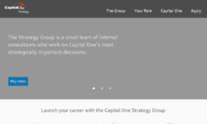 Capitalonestrategy.com thumbnail