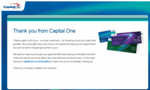 Capitalonethankyou.co.uk thumbnail