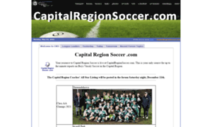 Capitalregionsoccer.com thumbnail