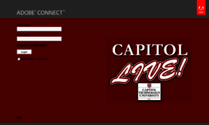 Capitol.adobeconnect.com thumbnail