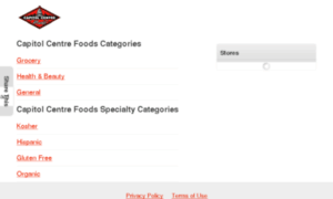 Capitolcentrefoods.grocerydirect.com thumbnail