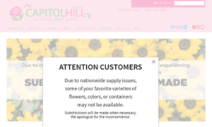 Capitolhillflorist.com thumbnail